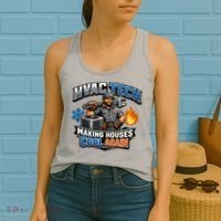 HVAC Tech Making Houses Cool Again  Women's Tank Top thumb 2