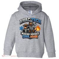 HVAC Tech Making Houses Cool Again  Toddler Hoodie thumb 0