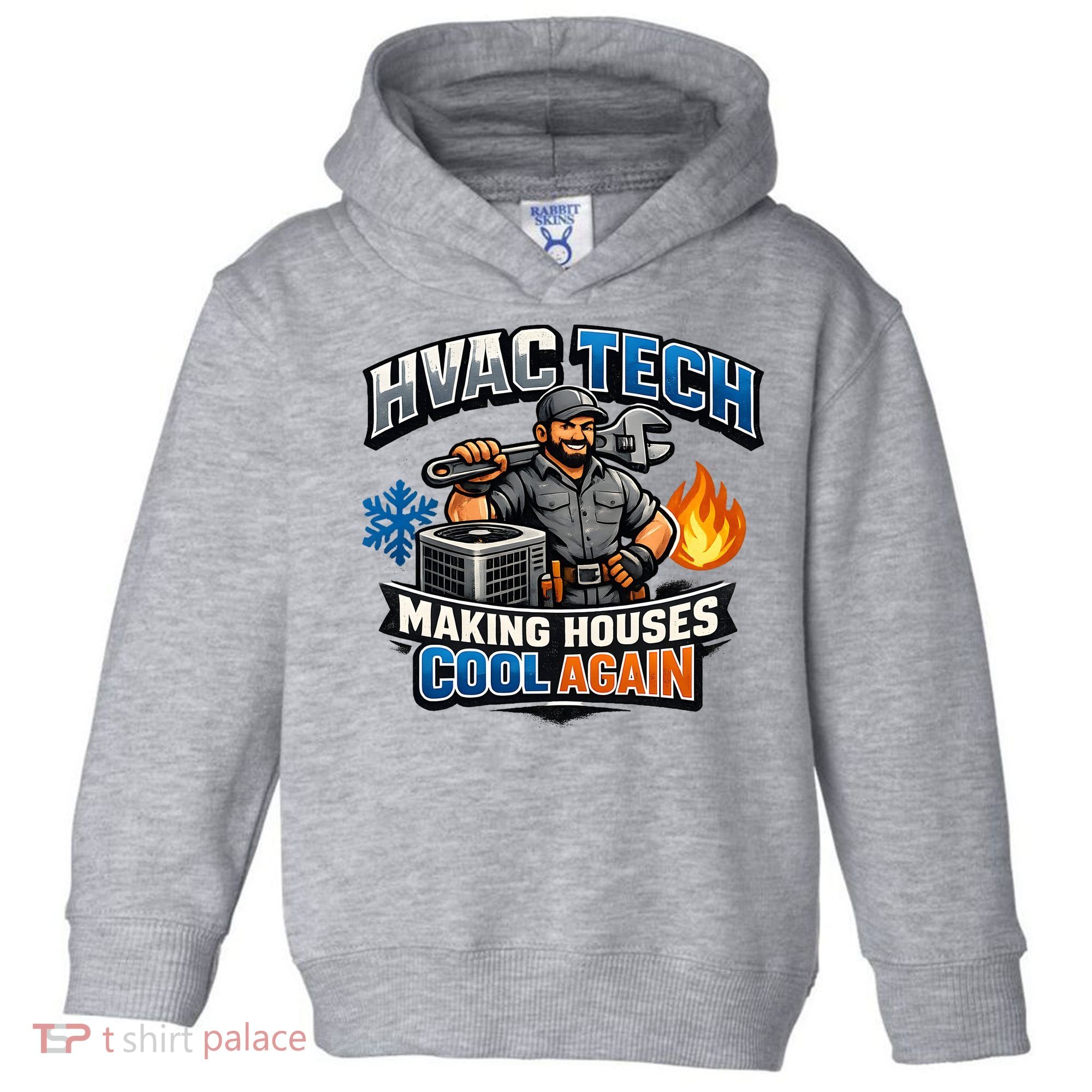 HVAC Tech Making Houses Cool Again  Toddler Hoodie