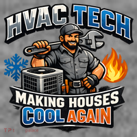 HVAC Tech Making Houses Cool Again  Toddler Hoodie thumb 2