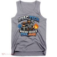 HVAC Tech Making Houses Cool Again  Tank Top thumb 0