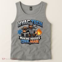 HVAC Tech Making Houses Cool Again  Tank Top thumb 2