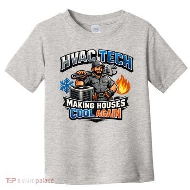 HVAC Tech Making Houses Cool Again  Toddler T-Shirt