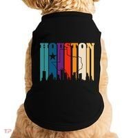 Houston Texas Map Skyline Gift Texas Home State Souvenir Doggie Tank thumb 0