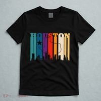 Houston Texas Map Skyline Gift Texas Home State Souvenir T-Shirt thumb 5