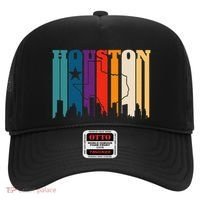 Houston Texas Map Skyline Gift Texas Home State Souvenir Hat thumb 0