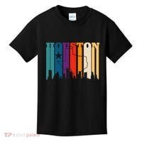 Houston Texas Map Skyline Gift Texas Home State Souvenir Kids T-Shirt thumb 0