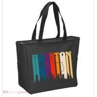 Houston Texas Map Skyline Gift Texas Home State Souvenir Tote Bag thumb 2