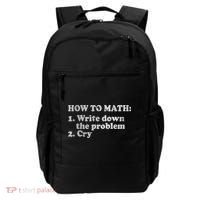 How To Math Write Down The Problem And Cry Backpack thumb 0