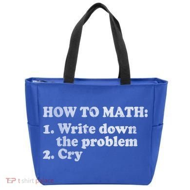 How To Math Write Down The Problem And Cry Tote Bag