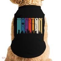 Houston Texas Map Skyline Gift Texas Home State Souvenir Doggie Tank thumb 0
