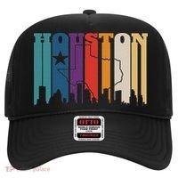 Houston Texas Map Skyline Gift Texas Home State Souvenir Hat thumb 0