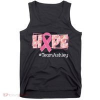 Hope Team Name Custom Breast Cancer Awareness Tank Top thumb 0