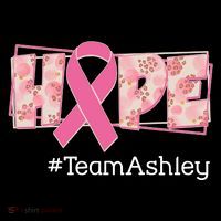 Hope Team Name Custom Breast Cancer Awareness Women's Long Sleeve Shirt thumb 2