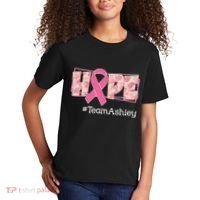Hope Team Name Custom Breast Cancer Awareness Kids T-Shirt thumb 2