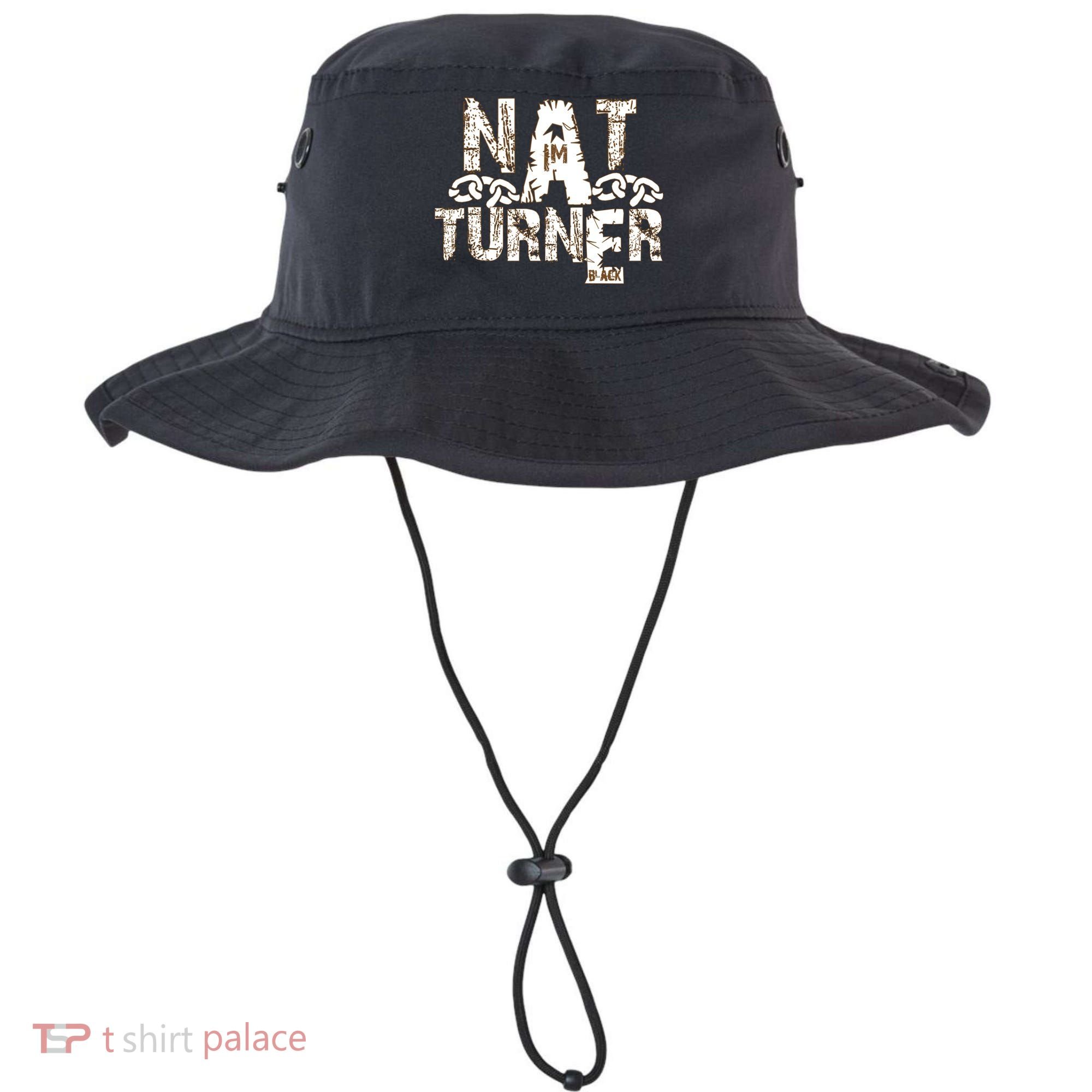 Historically Tee Nat Turner Cute Gift Blue Small Bucket Hat