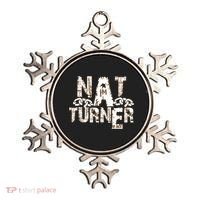 Historically Tee Nat Turner Cute Gift Blue Small Ornament thumb 0