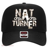 Historically Tee Nat Turner Cute Gift Blue Small Hat thumb 0