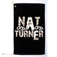 Historically Tee Nat Turner Cute Gift Blue Small Golf Towel thumb 0