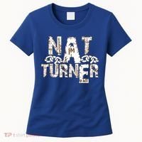 Historically Tee Nat Turner Cute Gift Blue Small Women's T-Shirt thumb 0