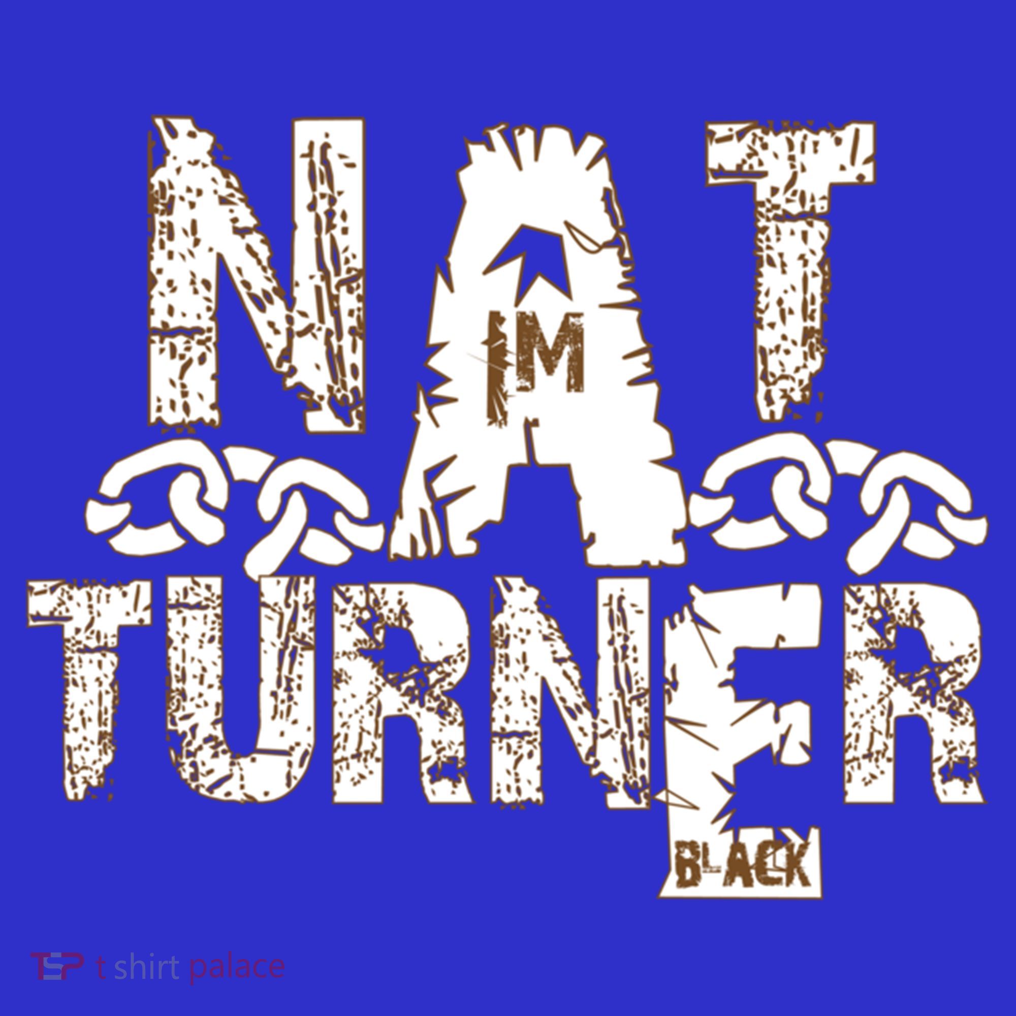 Historically Tee Nat Turner Cute Gift Blue Small Kids Long Sleeve Shirt