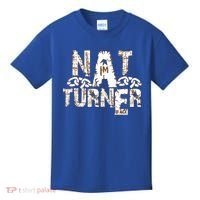 Historically Tee Nat Turner Cute Gift Blue Small Kids T-Shirt thumb 0