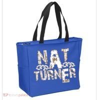Historically Tee Nat Turner Cute Gift Blue Small Tote Bag thumb 2