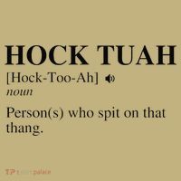 Hock Tuah Noun Definition Person Who Spit On That Thang Kids T-Shirt thumb 2