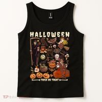 Halloween Trick Or Treat Tank Top thumb 2