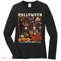 Halloween Trick Or Treat Women's Long Sleeve Shirt thumb 0