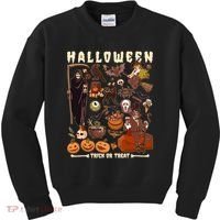 Halloween Trick Or Treat Kids Sweatshirt thumb 0