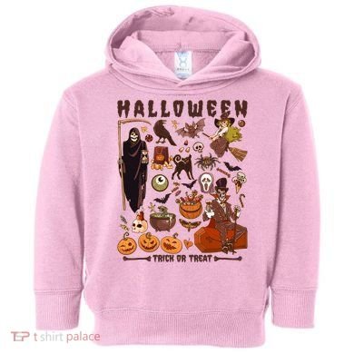 Halloween Trick Or Treat Toddler Hoodie