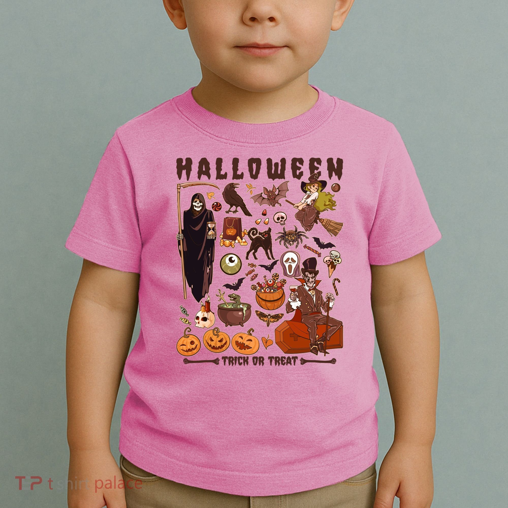 Halloween Trick Or Treat Toddler T-Shirt