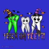 Halloween Trick Or Teeth Dentist Teeth Witch Dental Life Gift Sweatshirt thumb 3