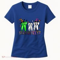 Halloween Trick Or Teeth Dentist Teeth Witch Dental Life Gift Women's T-Shirt thumb 0