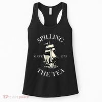 History Teacher Or Historians Or Spilling The Tea Since 1773 Women's Tank Top thumb 0