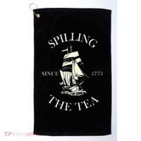 History Teacher Or Historians Or Spilling The Tea Since 1773 Golf Towel thumb 0