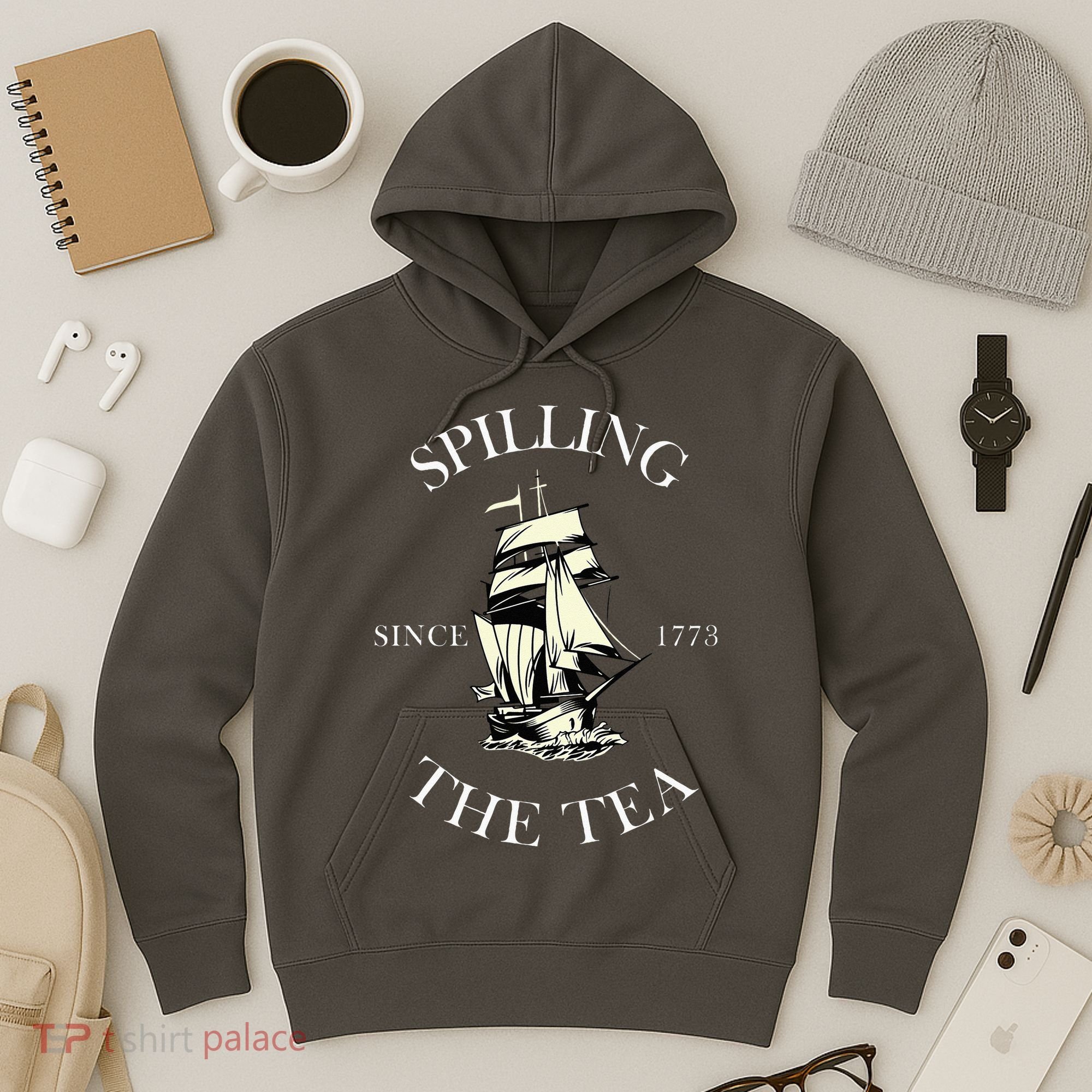 History Teacher Or Historians Or Spilling The Tea Since 1773 Hoodie