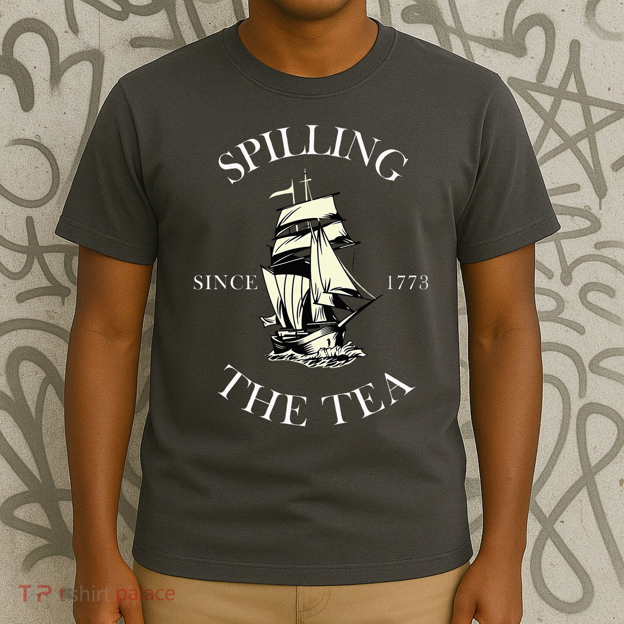 History Teacher Or Historians Or Spilling The Tea Since 1773 T-Shirt