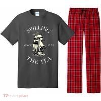 History Teacher Or Historians Or Spilling The Tea Since 1773 Pajama Set thumb 0