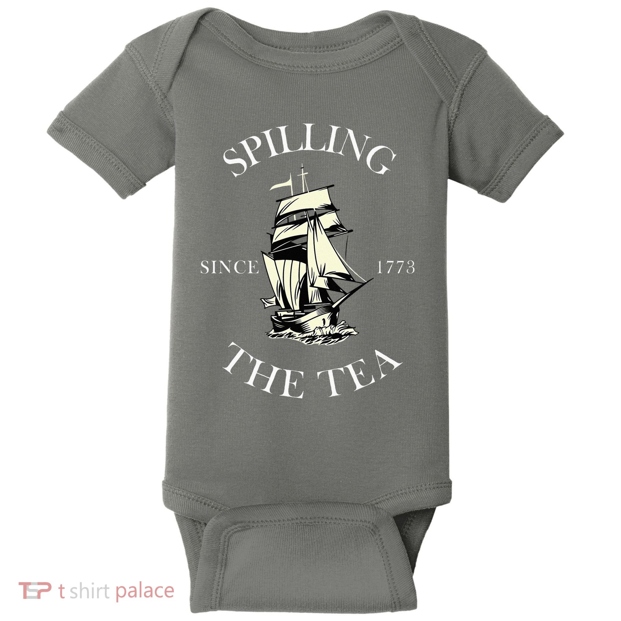 History Teacher Or Historians Or Spilling The Tea Since 1773 Baby Bodysuit