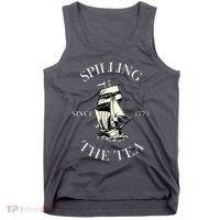 History Teacher Or Historians Or Spilling The Tea Since 1773 Tank Top thumb 0