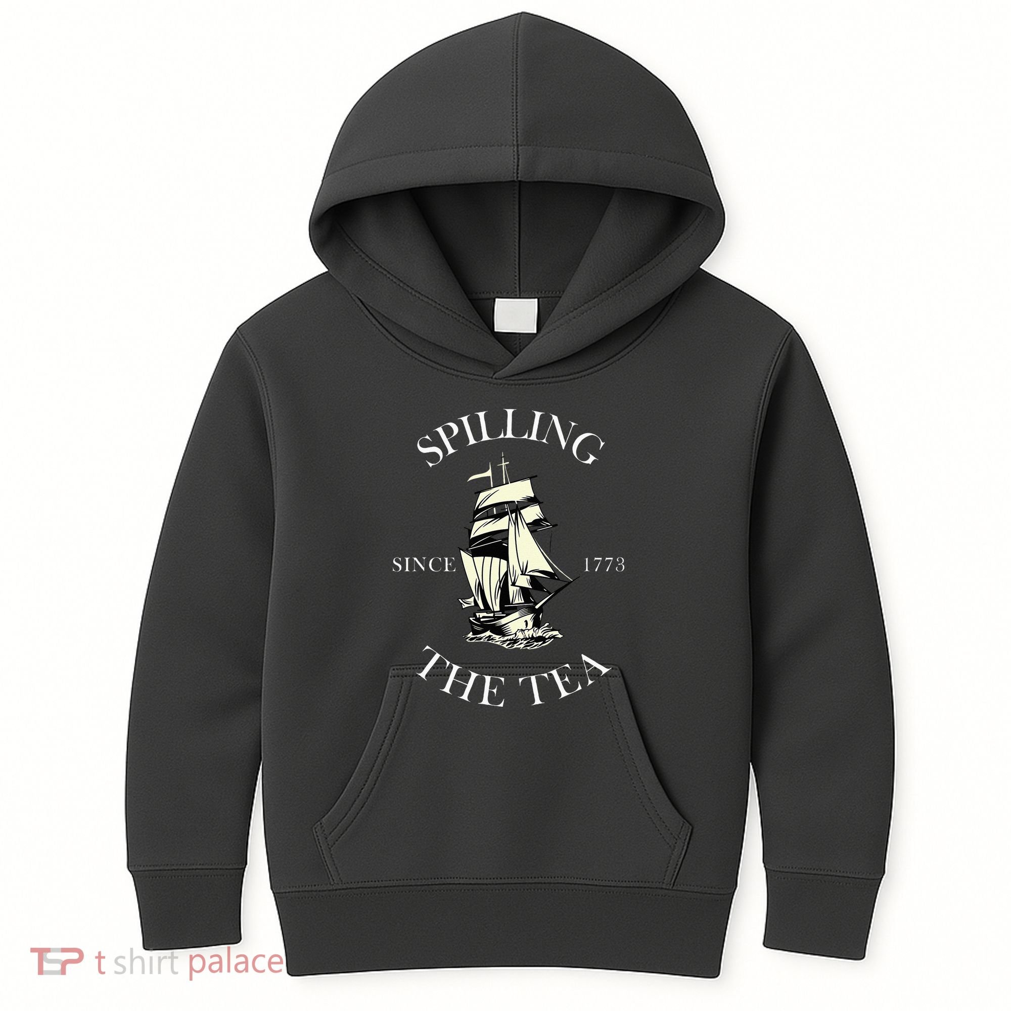 History Teacher Or Historians Or Spilling The Tea Since 1773 Kids Hoodie