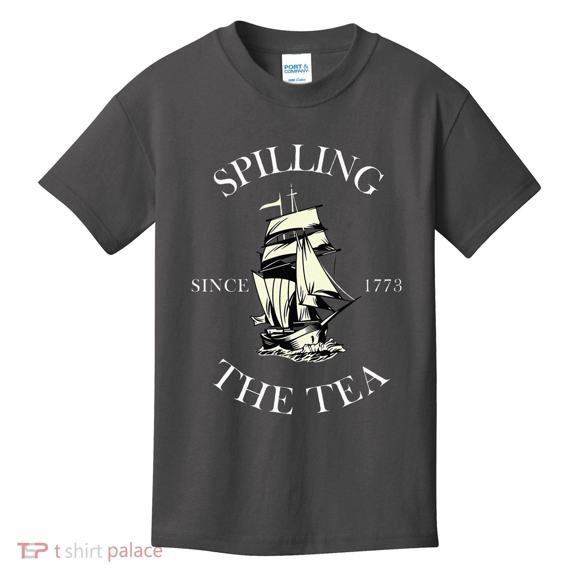 History Teacher Or Historians Or Spilling The Tea Since 1773 Kids T-Shirt