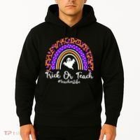 Halloween Trick Or Teach #Teacher Life Hoodie thumb 2