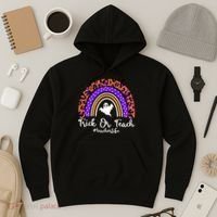 Halloween Trick Or Teach #Teacher Life Hoodie thumb 3