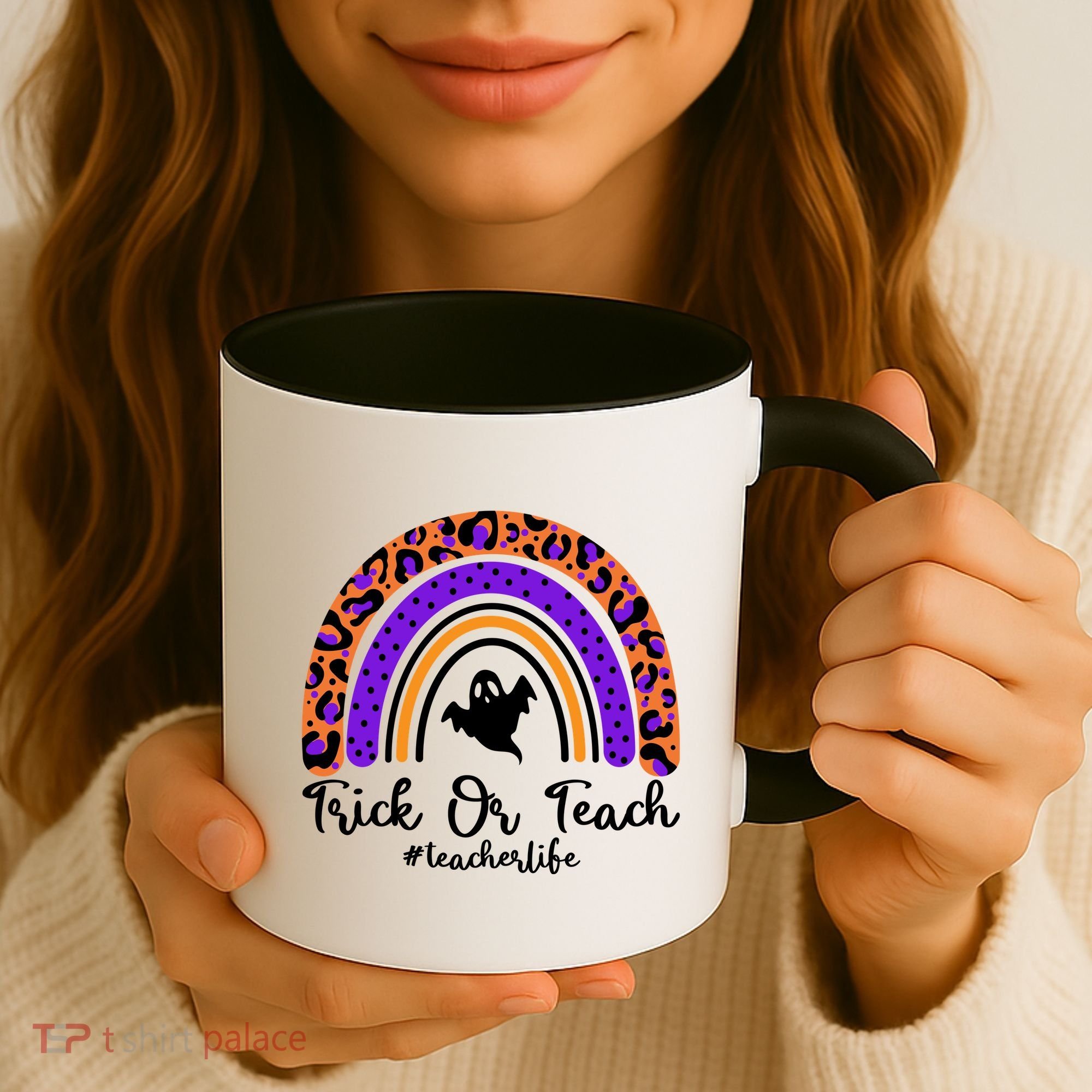 Halloween Trick Or Teach #Teacher Life Coffee Mug