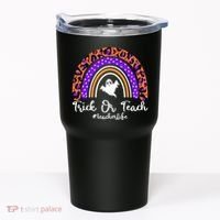 Halloween Trick Or Teach #Teacher Life Tumbler thumb 0
