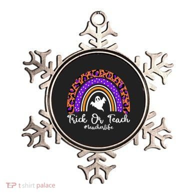 Halloween Trick Or Teach #Teacher Life Ornament