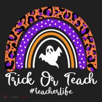 Halloween Trick Or Teach #Teacher Life Hat thumb 2